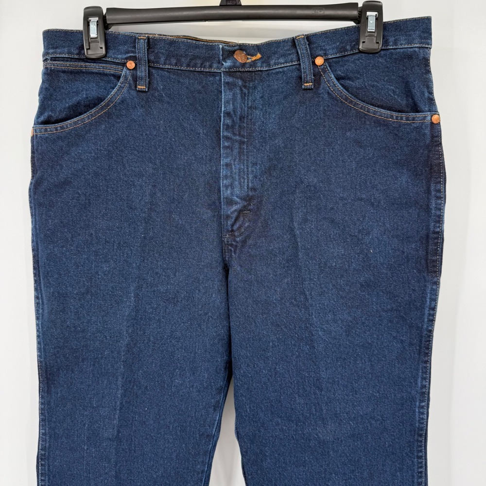 Wrangler‎ Jeans Mens 36x26 Blue Cowboy Cut Slim Fit 936DSD Indigo Denim